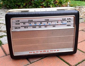 NORDMENDE Transita de Luxe Radio tranzystor 1962r.