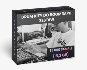 Mega zestaw drum kitów do Boombapu | 15,2 GB