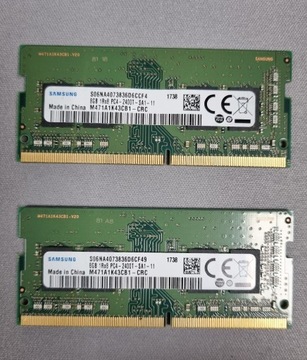 2x8GB DDR4 (16GB) -Samsung- pamięć RAM do laptopa