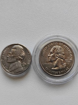 Quarter dollar USA 2005 West Virginia D i 5 cent 1984 P