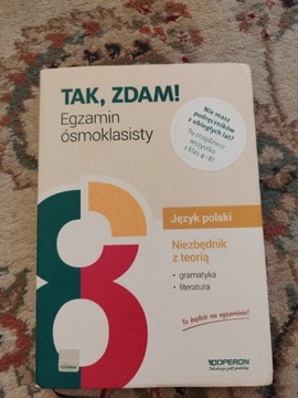 Tak zdam egzamin ósmoklasisty Operon