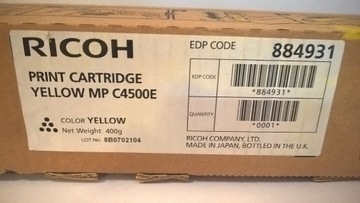 Toner YELLOW Ricoh MP C3500 C4500