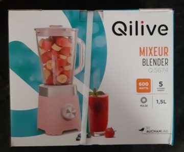 Blender kielichowy Mikser kuchenny Qilive Nowy!