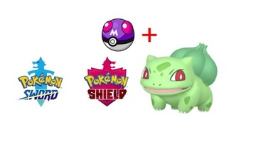 Pokemon Sword/Shield Shiny Bulbasaur + Master Ball