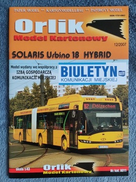 Orlik A011 - autobus Solaris Urbino 18 Hybrid