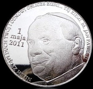 JAN PAWEŁ II – 1 OZ – AG  UNCJA – BULLIONBANK