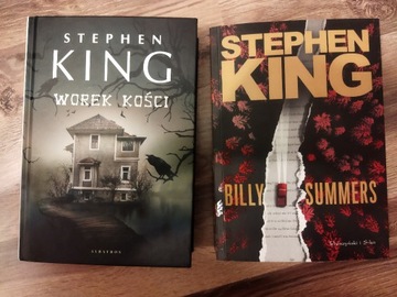 Stephen King - Worek kości, Billy Summers, 2 książ
