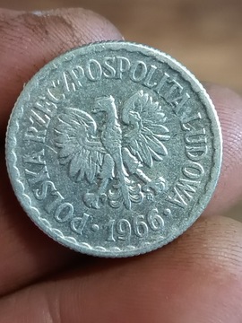 Sprzedam monete 1 zloty 1966 rok