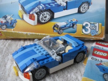 Lego 6913 - Creator 3w1 - Super Samochód