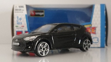 Hyundai Veloster Bburago Burago 1:43 Black