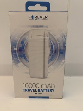 Powerbank 10000mAh forever wyświetlacz led 2 USB