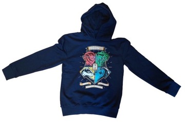 Bluza dresowa dziecinna z kapturem Hogwarts