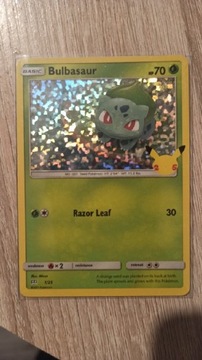 Pokemon 25th McDonald's Bulbasaur holo 