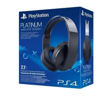 Sony PlayStation Wireless Platinium Headset PS4