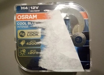 Żarówki H4 OSRAM cool blue XENON LOOK 2 szt NOWE