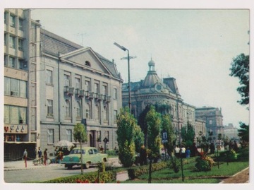 Jarosław  1970r. ul. Świerczewskiego Moskwicz 812i