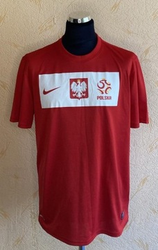 Koszulka Piłkarska Polska 2012-2014 Nike Roz. L 
