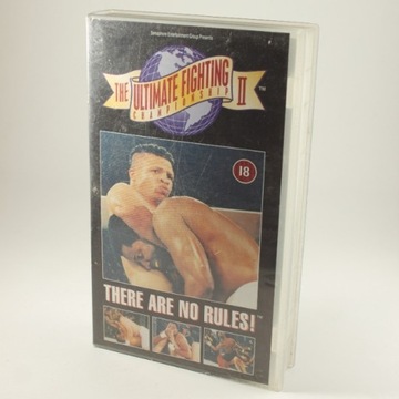 The Ultimate Fighting Championship II >vhs UFC MMA