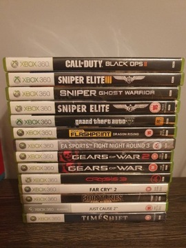 14 gier na Xbox 360 w oryginalnych opakowaniach