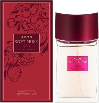 AVON Soft Musk Delice Velvet Berries EDT 50ml