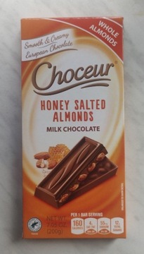 Choceur Honey salted almond czekolada mleczna 200g