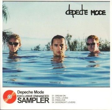 Depeche Mode Exclusive enhanced sampler DM Promo