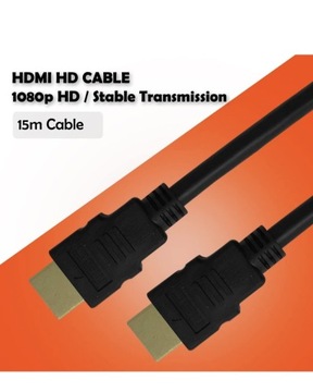 MSC Kabel HDMI 15 m bardzo długi Cechy 1080p High