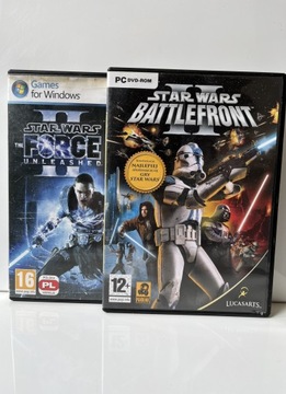 Star Wars Battlefront 2 + Force Unleashed 2 PC PL