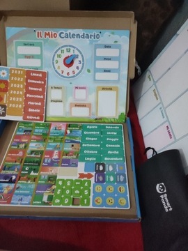 Kalendarz dla dzieci do nauki włoskiego 