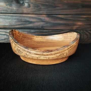 Miska drewniana - ręcznie toczona