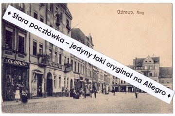 OSTRÓW (OSTROWO) Rynek, Hotel Max Kutschker GLOBUS