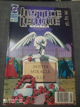 Komiks Justice League America number 40 1990