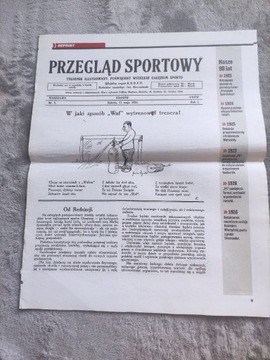 Przegląd Sportowy Reprint nr.1 1921r