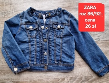 Kurtka jeansowa Zara katana jeans dziewczęca 