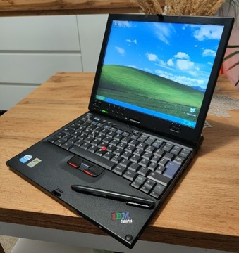 Retro Laptop Lenovo IBM X41 Tablet ThinkPad Igła