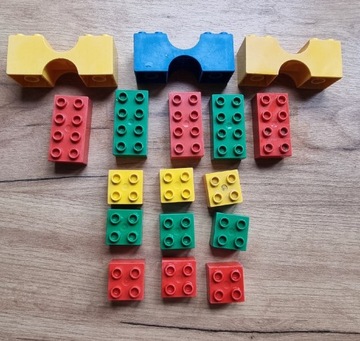 Klocki Lego Duplo duże vintage lata 70 retro