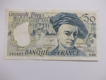 Francja, 50 franków 1991