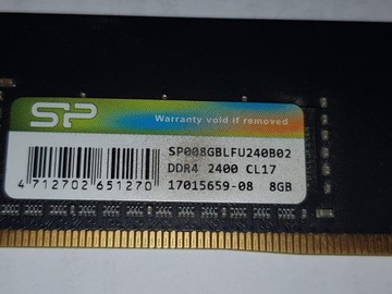 Pamięć SP RAM DDR 4 8GB 1 szt. -  2400 - CL 17