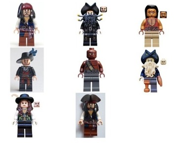 LEGO Pirates of Caribbean - Minifigurki