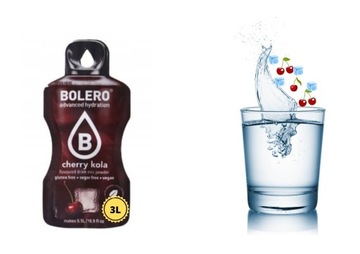 Bolero, zdrowy napój bez cukru,fit drink,kola