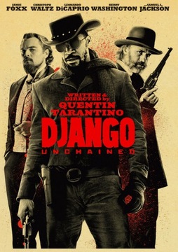 PIĘKNE duże plakaty filmowe vintage DJANGO