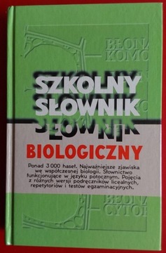 Szkolny słownik biologiczny Leszek Trząski Bdb!!!
