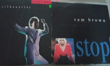 Sam Brown Stop  Cliff Richard Silhouettes lp