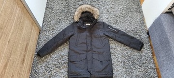 Parka zimowa czarną H&M roz 152