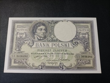 500 złotych 1919