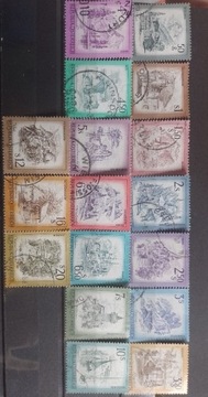 Znaczki pocztowe Austria - 17szt