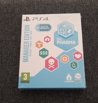 Big Pharma Manager Edition DLC NOWA PS4 PS5 ANG/PL