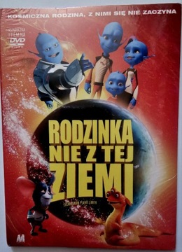 Rodzinka nie z tej ziemi film dvd animowany NOWY 