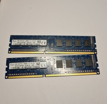 Pamięć RAM SK HynixDDR3 8GB (2x4GB) 1600MHz CL11