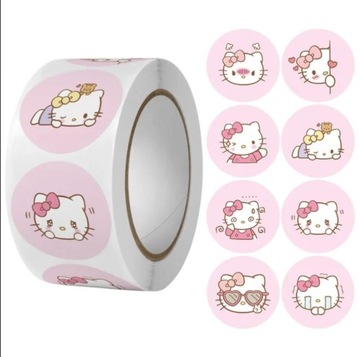 Naklejki Hello Kitty 500 szt